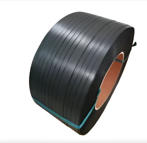 Rollo de Zuncho de plástico Negro 1/2, 3/4, 5/8"